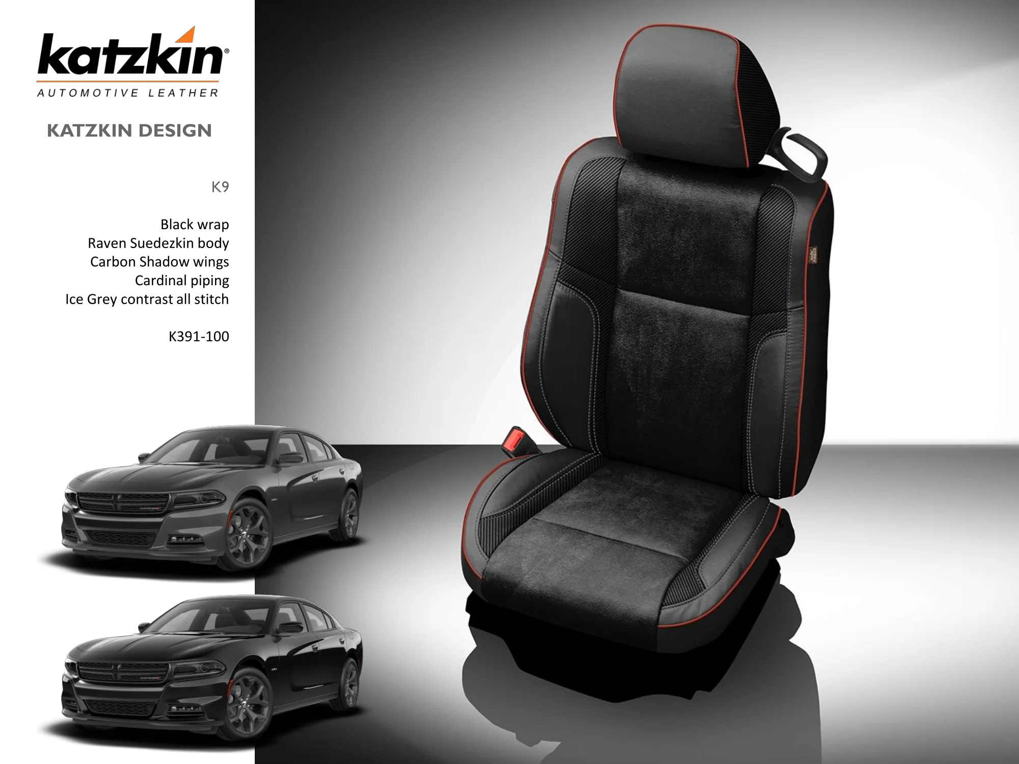 Custom Dodge Charger Seats 2006 - 2023, Leather or Suede - Image 9