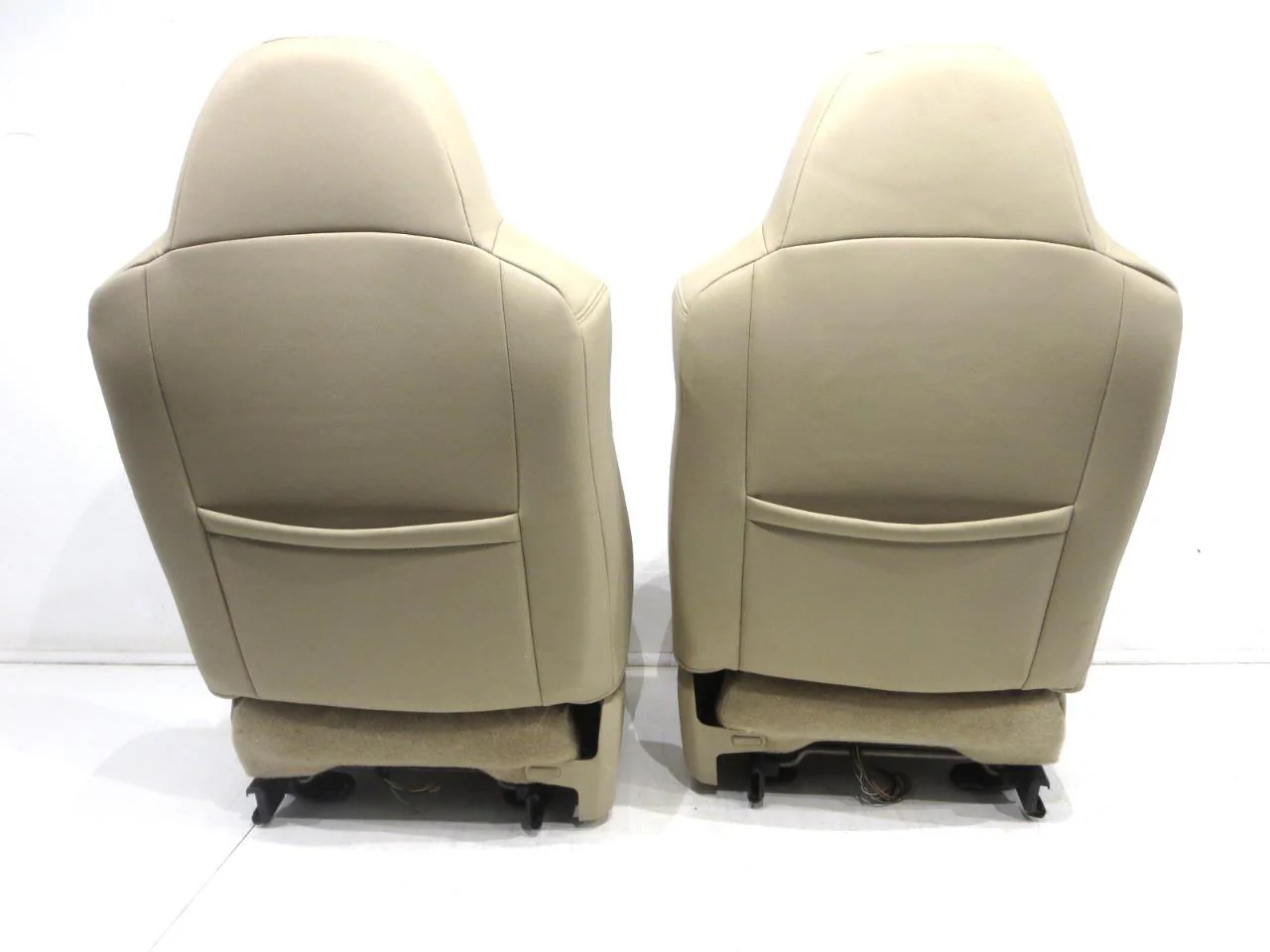 2008 - 2010 Ford Super Duty F350 F250 Seats Camel Leather Custom #0008 - Image 12