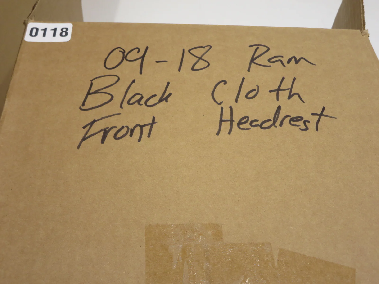 Headrest | Dodge Ram 2009 - 2018 | Cloth | Black | Height Adjustable - Image 5