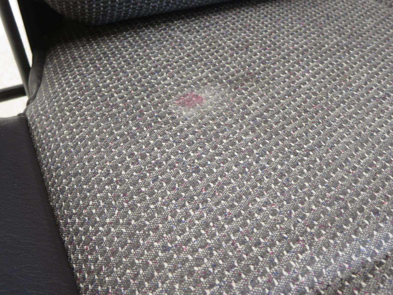 1997 - 2002 Jeep Wrangler TJ 2DR OEM Rear Seat Dark Grey Vinyl #0780 - Image 4