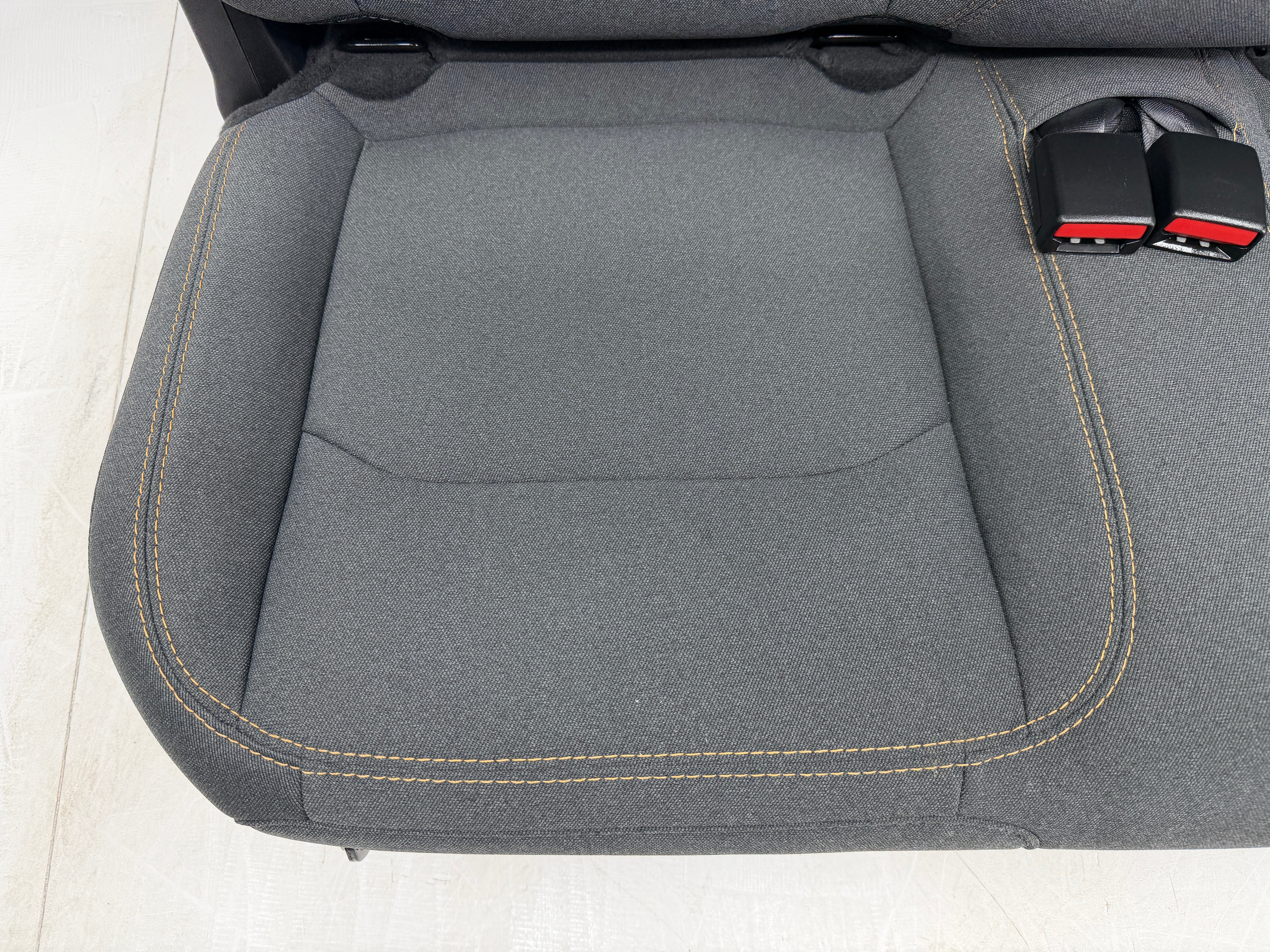 Jeep Wrangler Rear Seat 2019-2024, JL 2 Door Dark Gray Cloth #3040 - Image 5