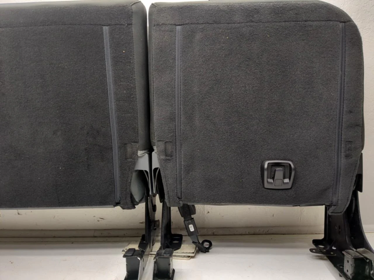 2019 - 2024 Ram 1500 Crew Cab Rear Seats Gray Cloth. #644i - Image 11